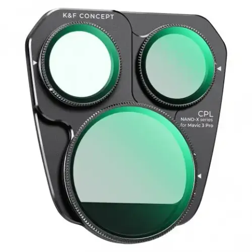 K&F Concept Filter Set for DJI Mavic 3 PRO Drone — CPL+ND8+ND16