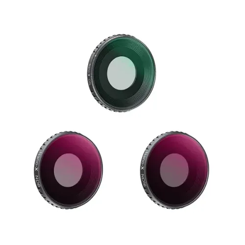 K&F Concept HD Filter Set for DJI Osmo Action3 — CPL+ND8+ND16