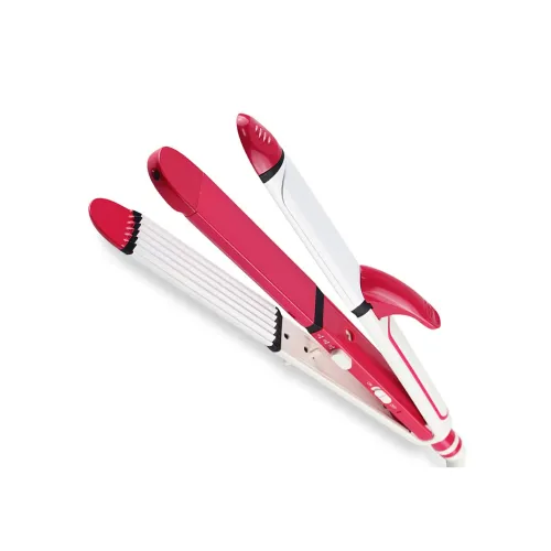 Kemei KM-1291 Hair Straightener — 3-in-1