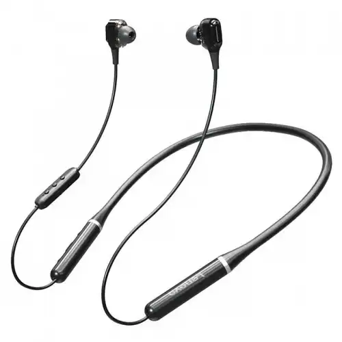 Lenovo XE66 Pro Bluetooth Neckband Headphone — Dual Dynamic Drivers, Black