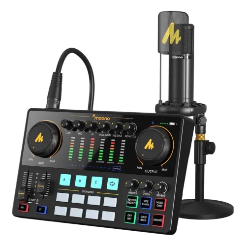 Maono Maonocaster AME2A Audio Production Studio — Integrated, For Streamers