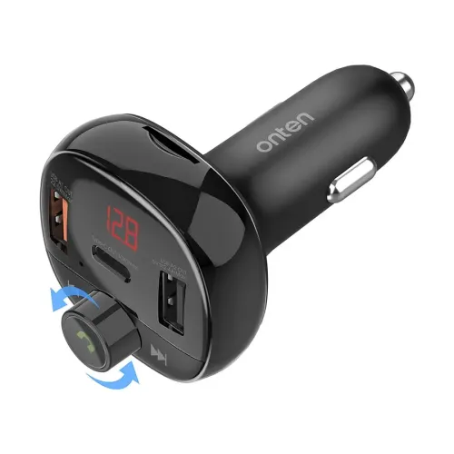Onten OTN-CW79 Car Charger — 20W, 3-Port