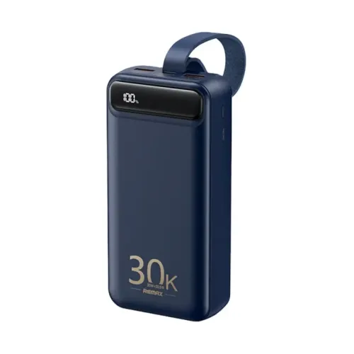 Remax RPP-522 Power Bank — 30000mAh, Fast Charging