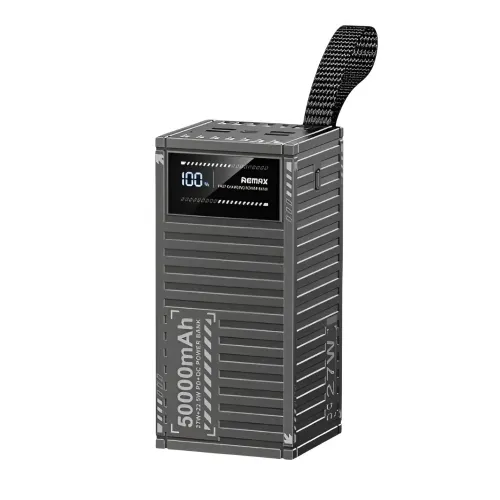 Remax RPP161 Container Series Power Bank — 50000mAh, 27W Fast Charging