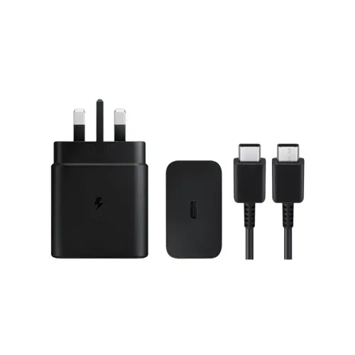 Samsung Travel Adapter with Cable — 45W, USB Type-C, 3-Pin