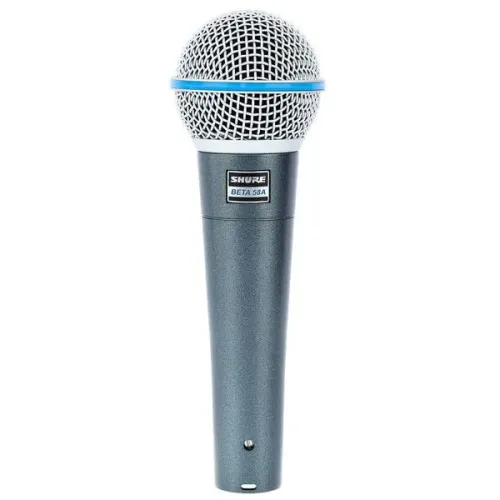 Shure Beta 58A Dynamic Vocal Microphone — Supercardioid