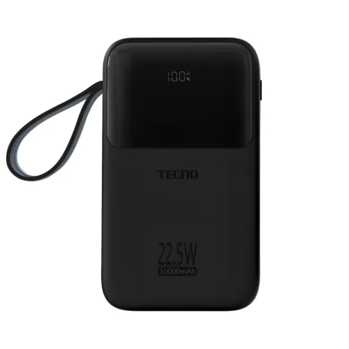 Tecno S101Q Power Bank — 10000mAh, 22.5W