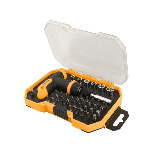 Tolsen 20036 Sockets Set — With 41 Pcs Bits