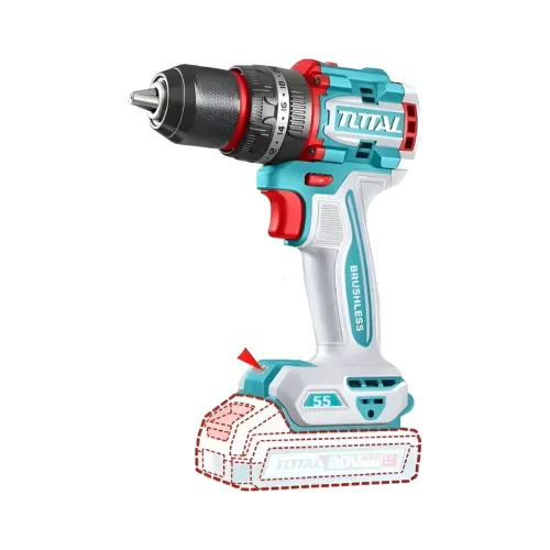 TOTAL TDLI205582 Cordless Drill Machine — 55Nm (Without Battery & Charger)