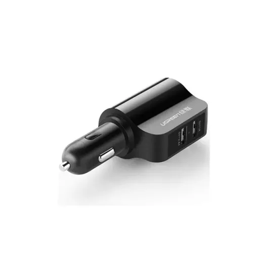 UGREEN Dual USB Car Charger #20394 — With Extended Header