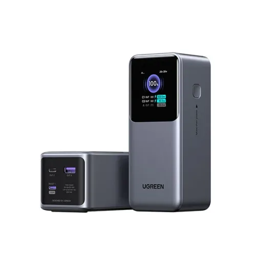 Ugreen PB721 #35524B Power Bank — 20000mAh, 130W Fast Charging