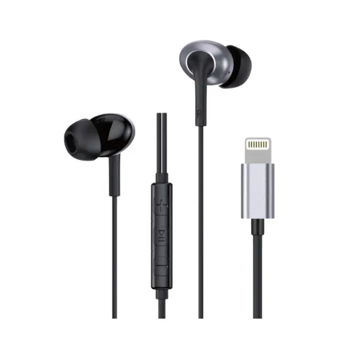 WiWU EB319 Stereo Wired Earphones — Lightning Connector