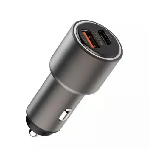 WiWU PC100 Quick Charge Car Charger — 38W, Type-C PD+QC3.0