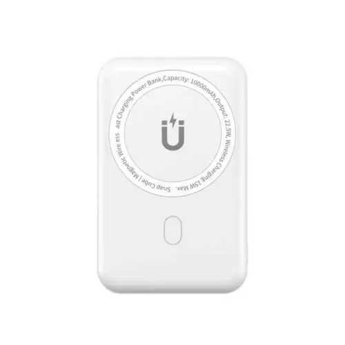 WiWU Snap Cube Magnetic Wireless Power Bank — 10000mAh