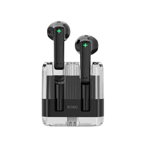 Wiwu T21 Transparent Bluetooth Earbuds — ENC