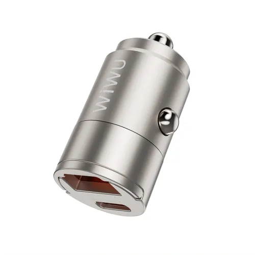 WiWU Wi-QC028 Car Charger — Dual Port, 30W