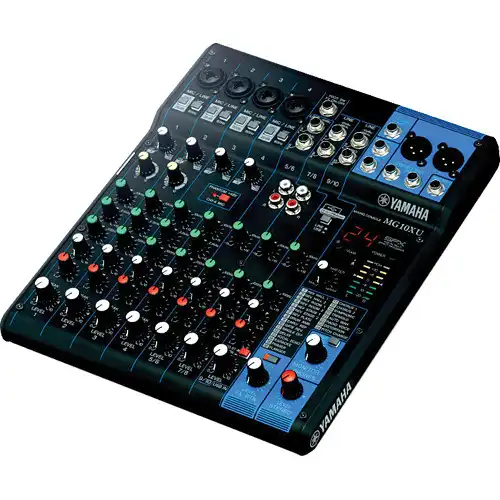 Yamaha MG10XU Mixer — 10-Input, Built-In FX and USB