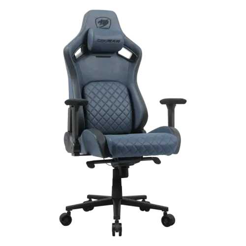 Cougar DEFENSOR S Gaming Chair — Navy Blue F
