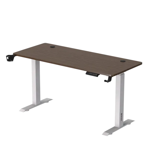 Fantech GD914 Gaming Desk Table — Height Adjustable Rising, White