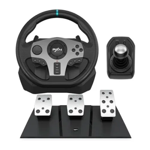 PXN V9 Racing Wheel — With Shifter and Pedal
