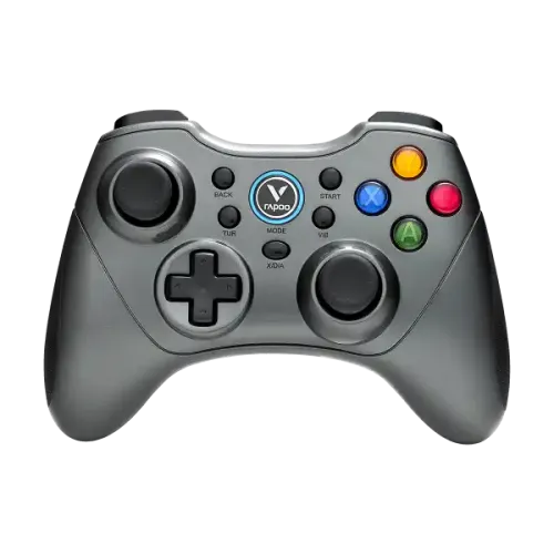 Rapoo V600S Gamepad — Wired & Wireless, Dual Vibration Motors, Nano USB Receiver