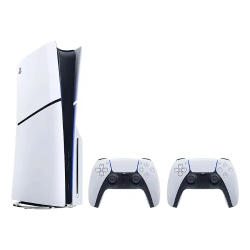 Sony PlayStation 5 Slim Console — Bundle with Two DualSense Wireless Controllers