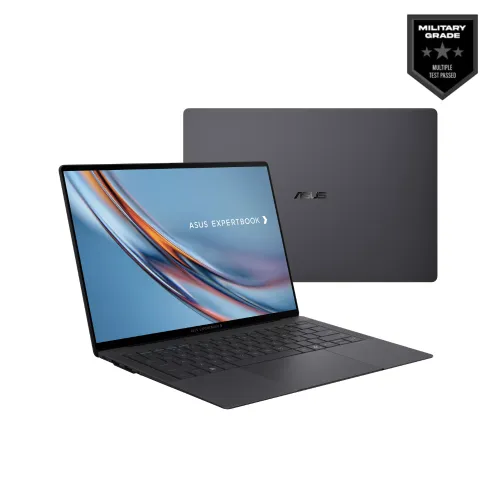 ASUS ExpertBook B9 Ultra B9406CAA OLED Touchscreen Laptop — Core Ultra X7 358H, 14", Jet Fog