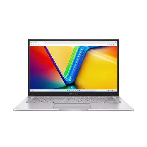 Asus Vivobook 14 A1404VA Laptop — Core 5 120U, 14" FHD, Cool Silver