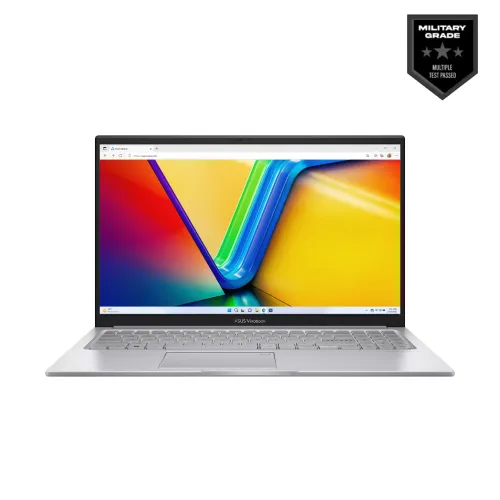 Asus Vivobook 15 A1504VA Laptop — Core 7 150U, 15.6" FHD, Cool Silver