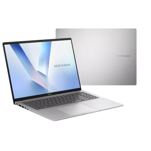 Asus Vivobook 16 M1607GA Laptop — Ryzen AI 7 445, 16" WUXGA, Cool Silver