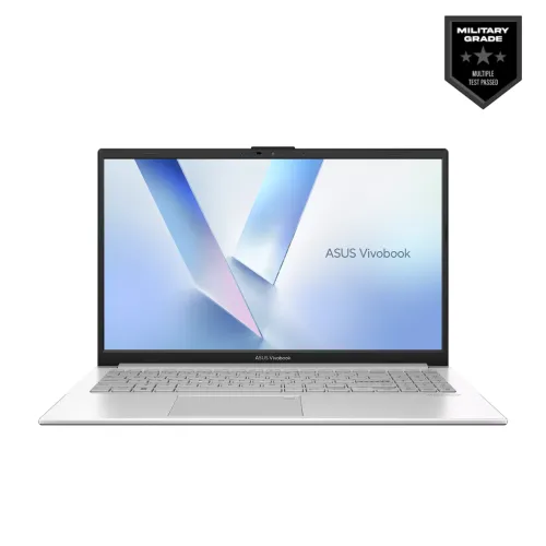 ASUS Vivobook Go 15 E1504FA Laptop — Ryzen 5 40, 15.6" FHD, Cool Silver