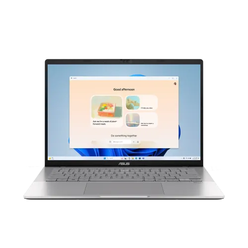 Asus VivoBook S14 S3407AA Copilot+PC OLED Laptop — Core Ultra 5 325, 14" WUXGA, Cool Silver