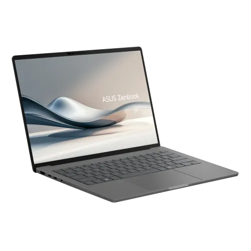 ASUS Zenbook A14 UX3407RA Copilot+ PC Laptop — Snapdragon X Elite, 14" OLED, Iceland Gray