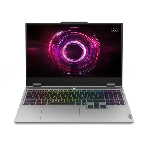 Lenovo LOQ 15AHP10 Gaming Laptop — Ryzen 7 250, RTX 5050 8GB Graphics, 15.6" FHD 144Hz, FreeDOS