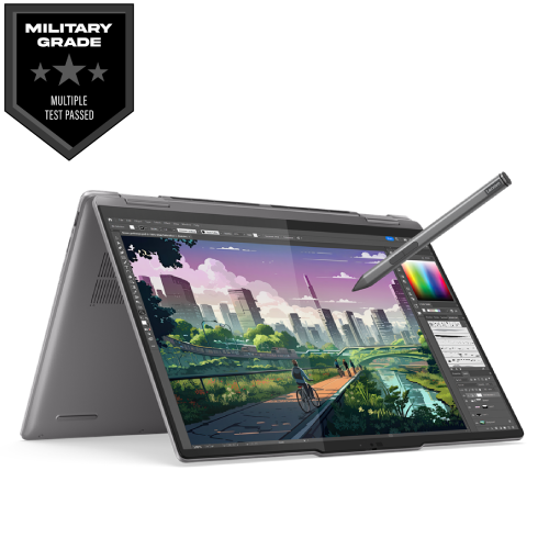 Lenovo Yoga 7 2-in-1 14AHP9 Laptop — Ryzen 7 8840HS, AI Integrated, 14" Touchscreen