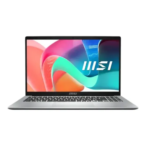 MSI Modern 14 F13MG Laptop — Core i5 13th Gen, 14" FHD, Urban Silver