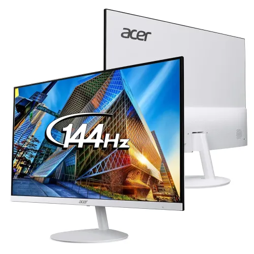 Acer SA242Y P1 Monitor — 23.8" FHD IPS, 144Hz, White