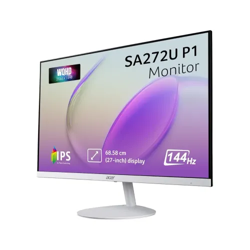 Acer SA272U P1 Gaming Monitor — 27" QHD 2K IPS, 144Hz