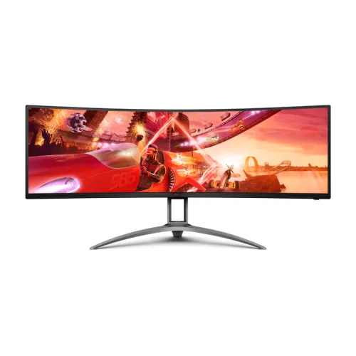 AOC AGON AG493QCX Dual Curved Gaming Monitor — 49" FHD VA, 144Hz