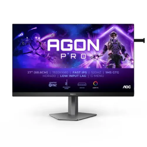 AOC AGON PRO AG276FK Fast IPS Gaming Monitor — 27" FHD, 520Hz