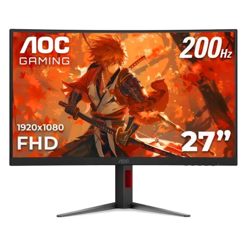 AOC C27G4H2 Curved Gaming Monitor — 27" VA FHD, 200Hz