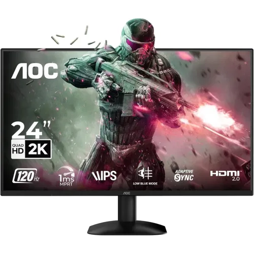 AOC Q24B35 23.8" IPS Gaming Monitor — 2K QHD, 120Hz