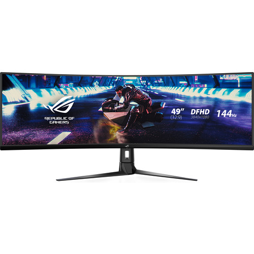 Asus ROG Strix XG49VQ Super Ultra-Wide HDR Curved Gaming Monitor — 49" 4K
