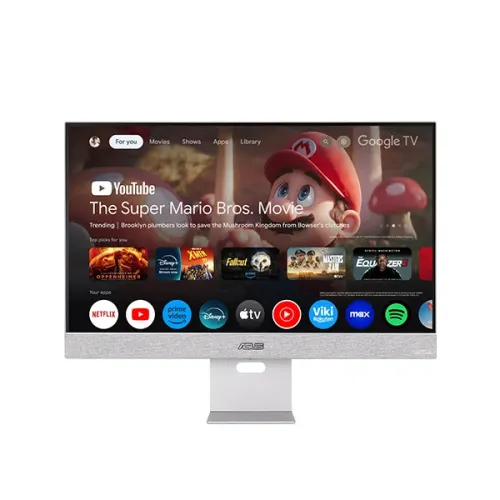 ASUS ZenScreen MS27UC Smart Monitor with Google TV — 27", 4K UHD Type-C