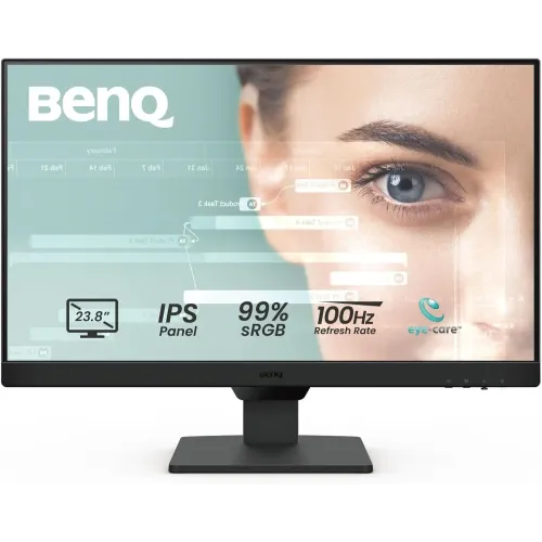 BenQ GW2490 Monitor — 23.8" FHD IPS, 100Hz
