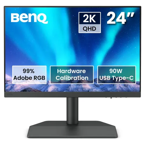 BenQ PhotoVue SW242Q Photographer & Videographer Monitor — 24" 2K