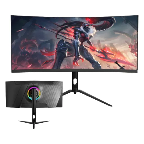 Eurovision EV-GT3400-D Curved Gaming Monitor — 34" 2K WQHD, 165Hz