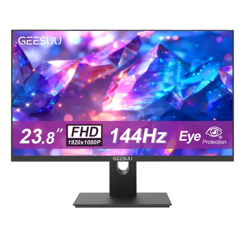 GEESUU BlazeWheel M238GF Gaming Monitor — 23.8" FHD VA, 144Hz