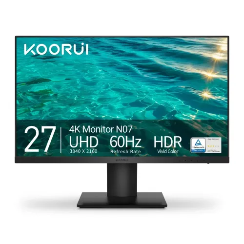 KOORUI N07 Business Monitor — 27" 4K UHD IPS
