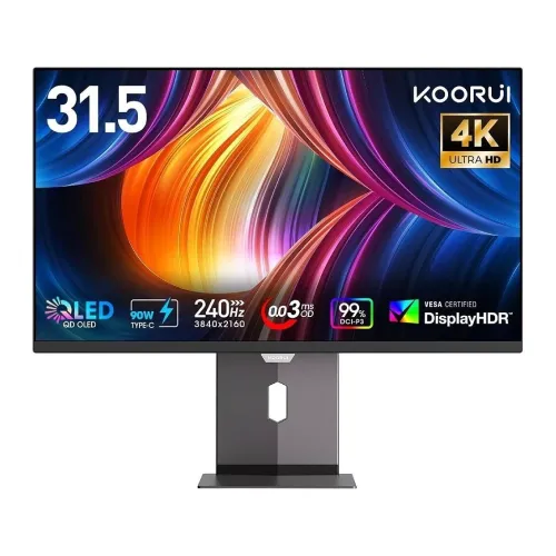 KOORUI S3241XO Gaming Monitor — 32", 4K UHD QD-OLED, 240Hz